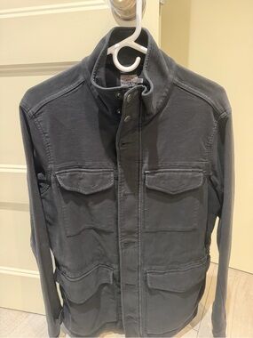 Faherty Men's Charcoal Field Jacket